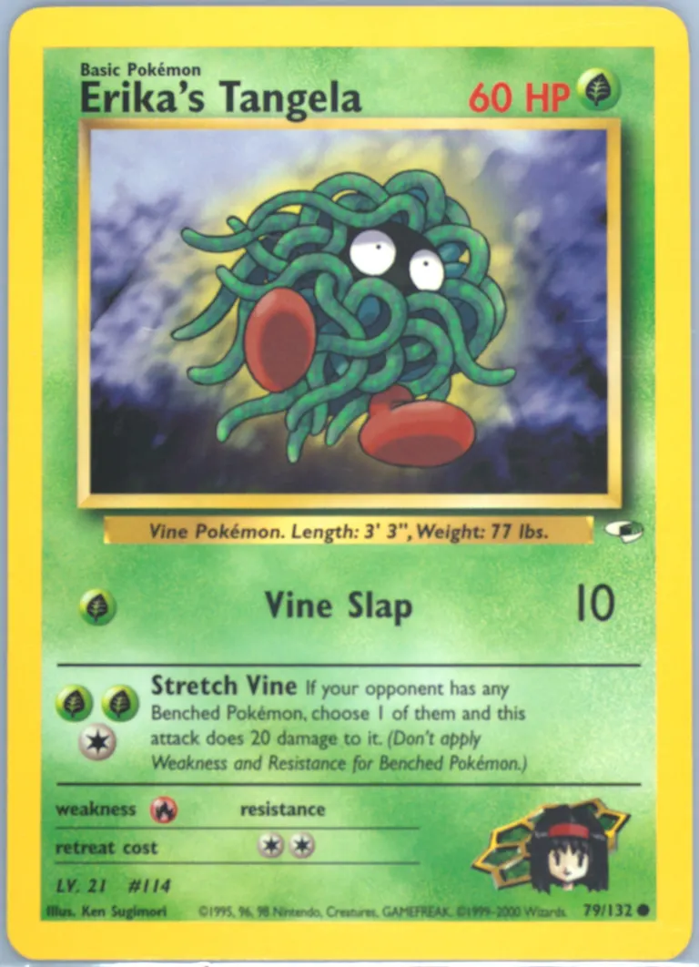 Erika's Tangela card photo