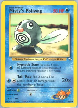 Misty's Poliwag #87