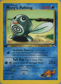 Misty's Poliwag #87