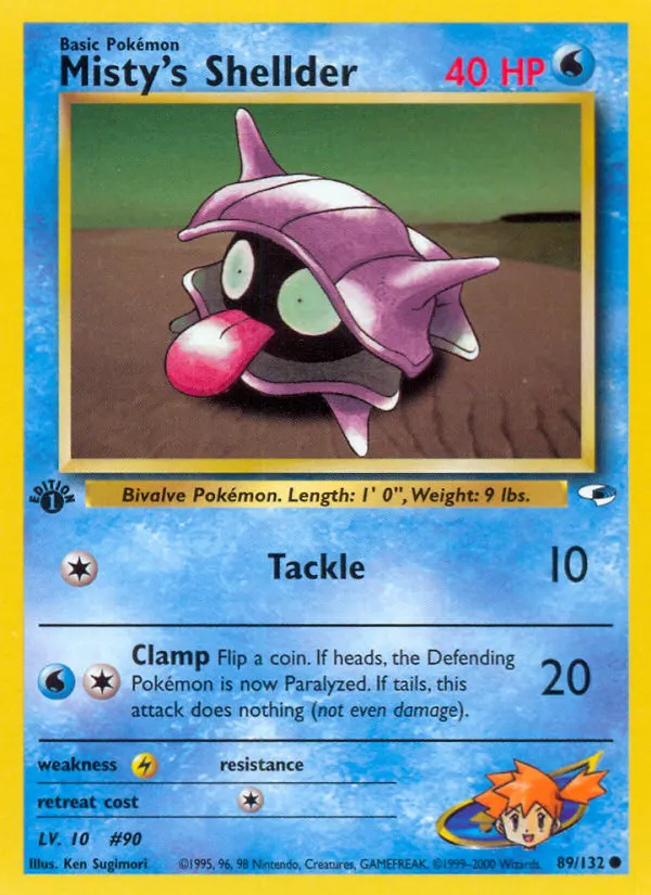 Misty's Shellder card photo