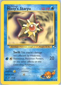 Misty's Staryu #90
