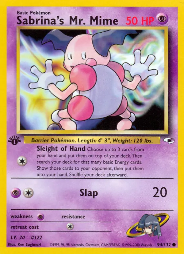 Sabrina's Mr. Mime card photo