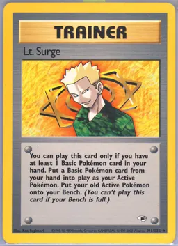 Lt. Surge card photo