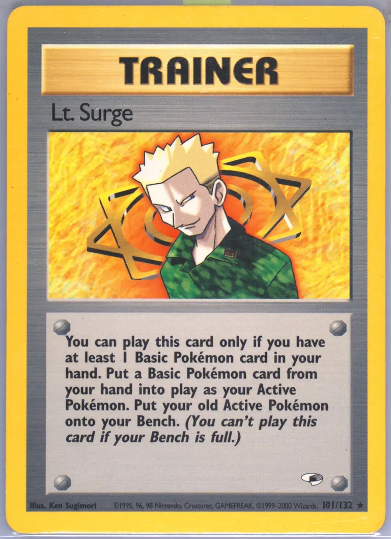 Lt. Surge card photo