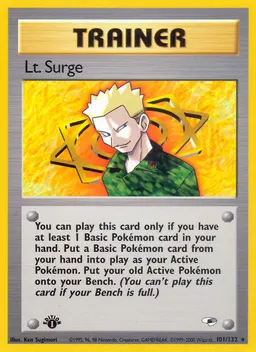 Lt. Surge card photo