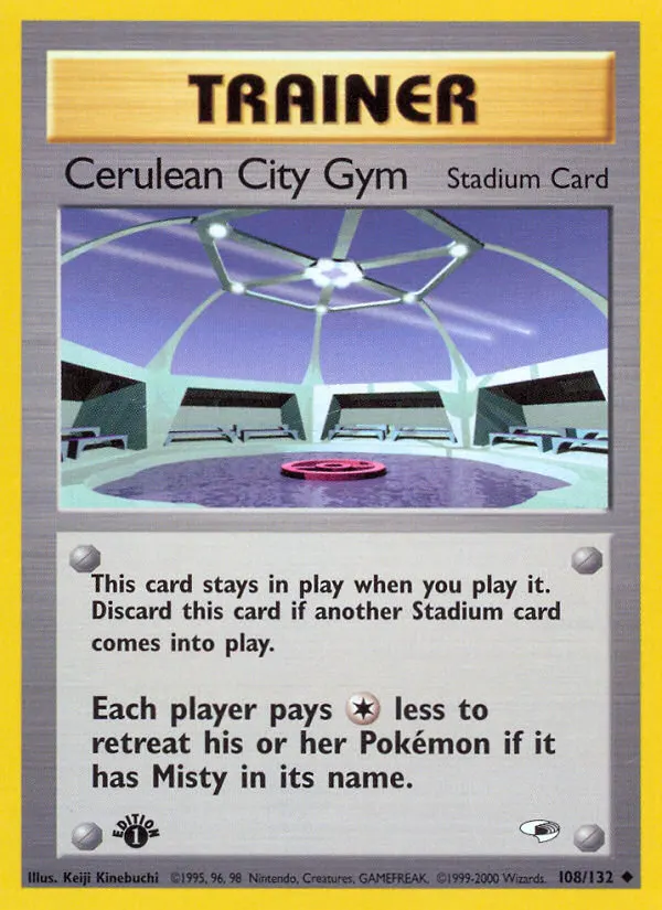 Cerulean City Gym card photo