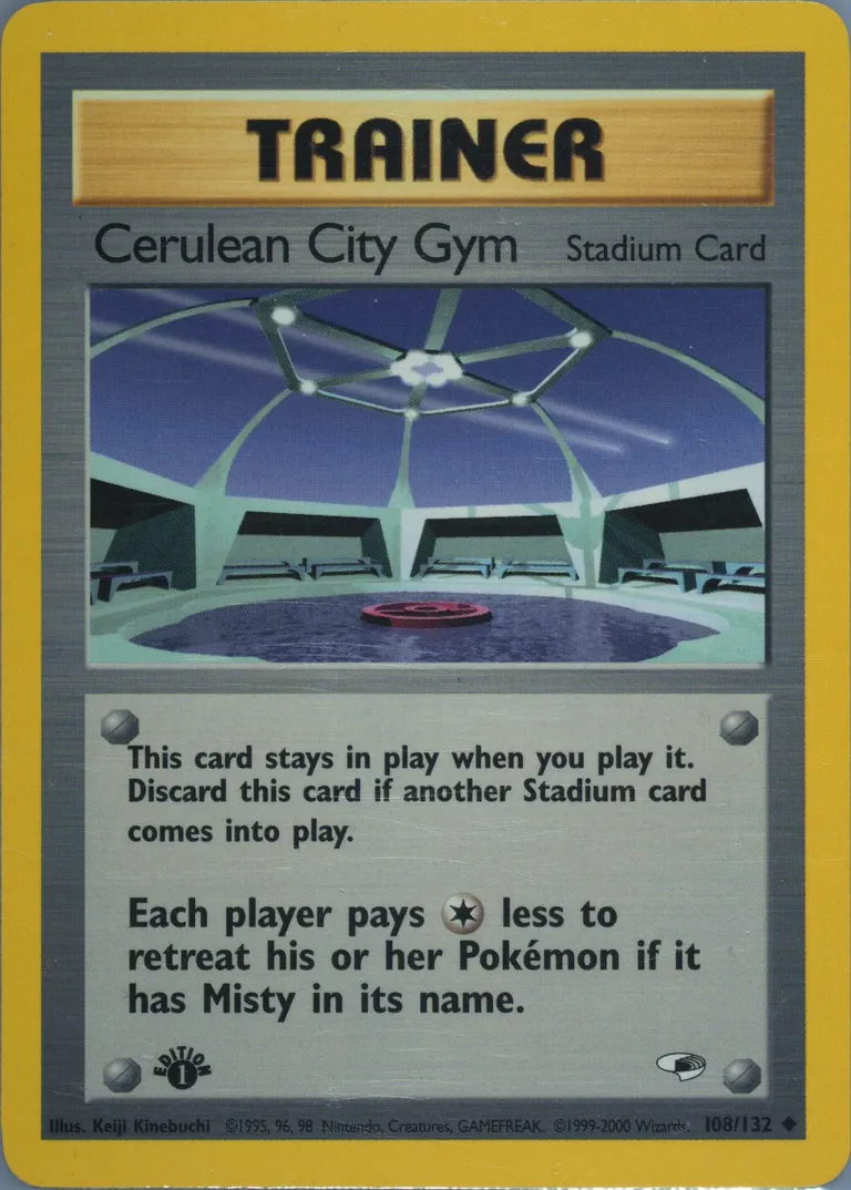 Cerulean City Gym card photo