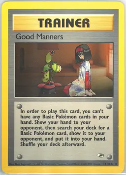 Good Manners #111