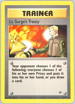 Lt. Surge's Treaty #112