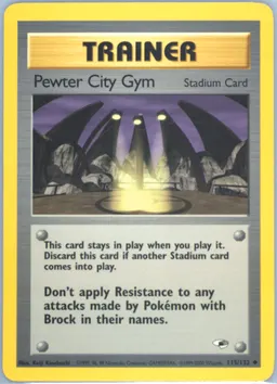 Pewter City Gym #115