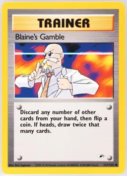 Blaine's Gamble #121