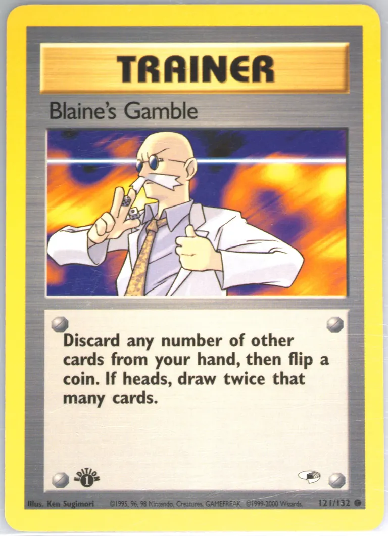 Blaine's Gamble card photo