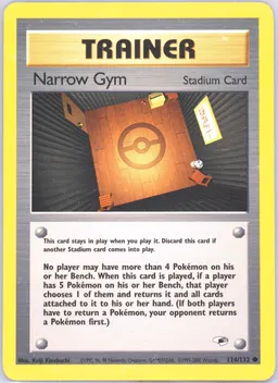 Narrow Gym #124