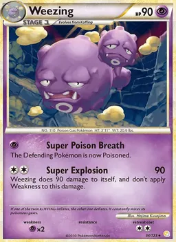 Weezing #34