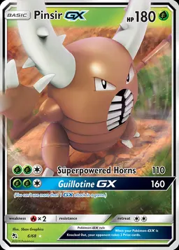 Pinsir GX card photo