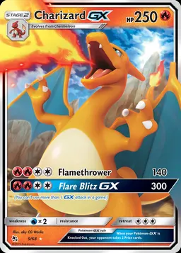 Charizard GX card photo