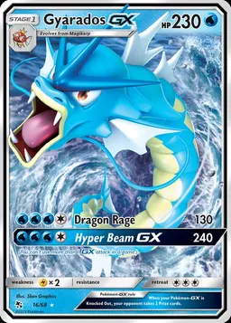 Gyarados GX card photo