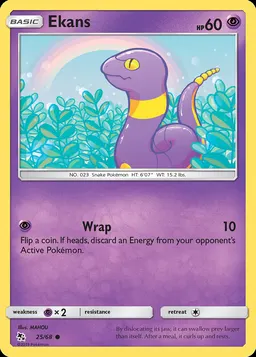 Ekans card photo