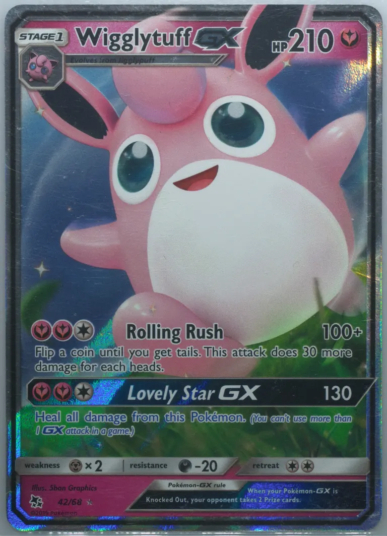 Wigglytuff GX card photo