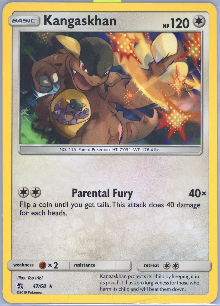 Kangaskhan card photo