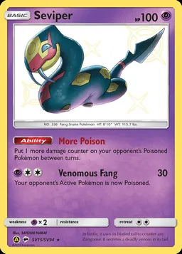 Seviper card photo