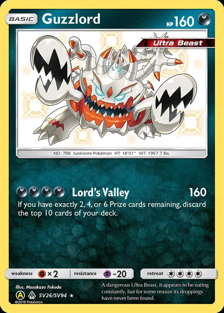 Guzzlord card photo