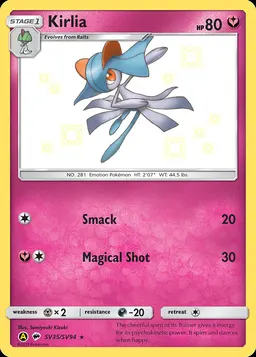 Kirlia card photo