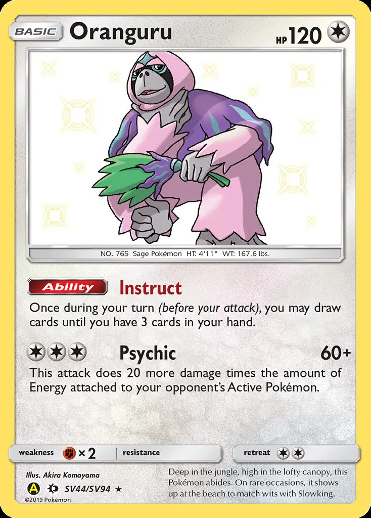 Oranguru card photo