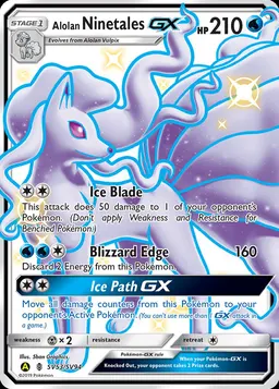 Alolan Ninetales-GX card photo