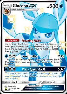 Glaceon-GX card photo