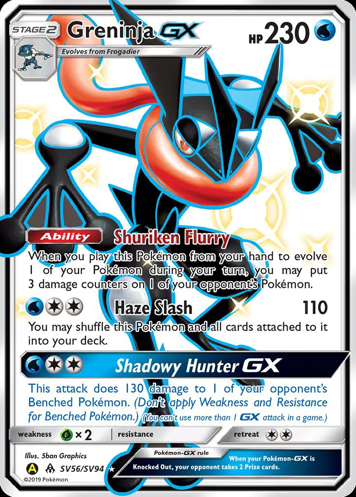 Greninja-GX card photo