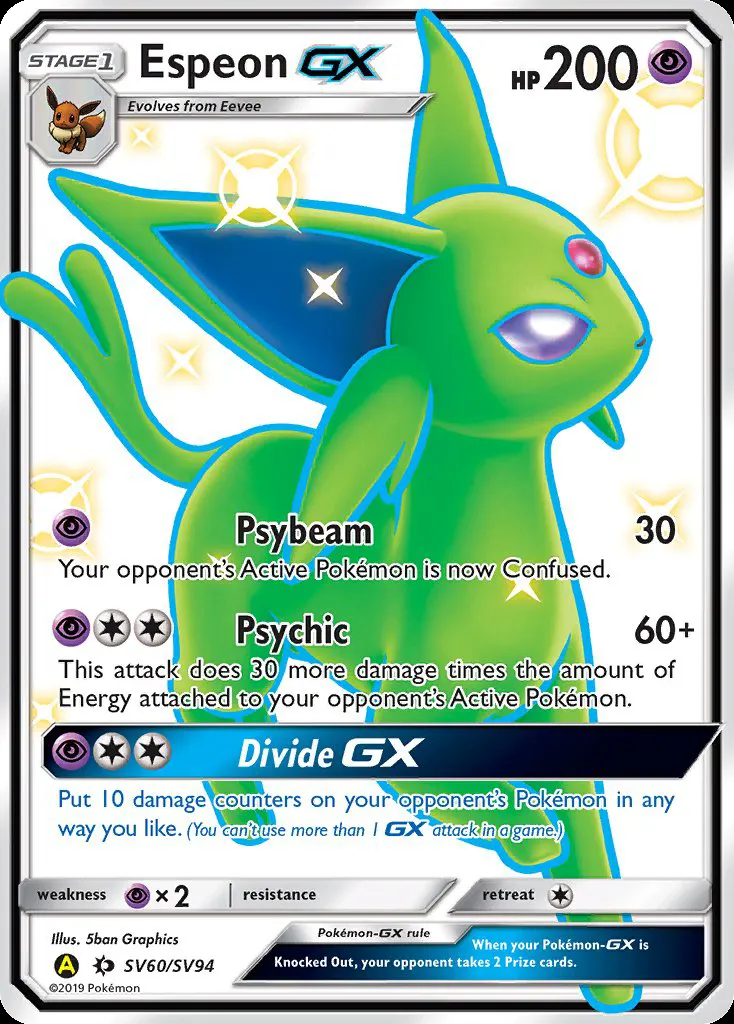 Espeon-GX card photo