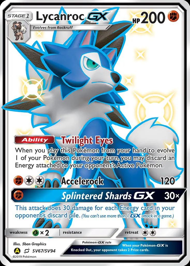 Lycanroc-GX card photo