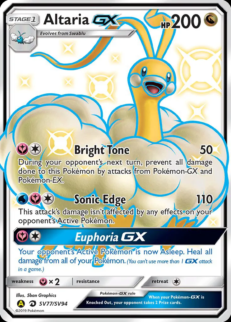 Altaria-GX card photo