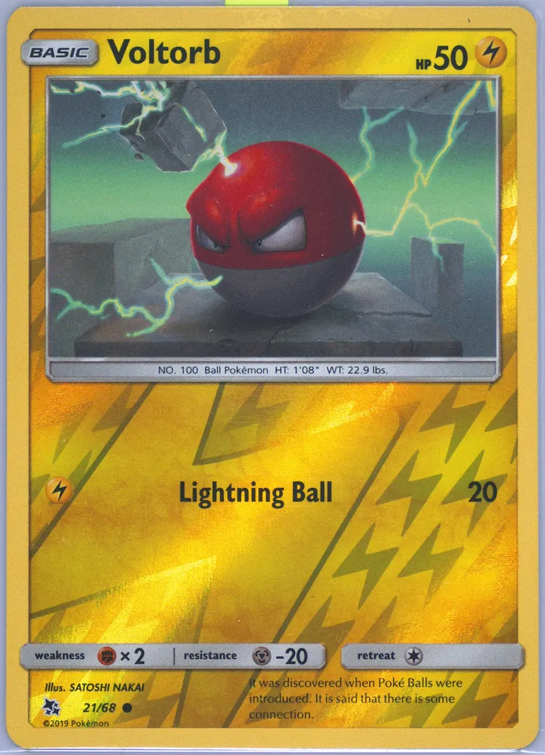 Voltorb card photo
