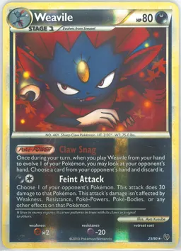 Weavile #25