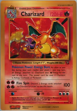 Charizard #4-COROCOROENGLISHJUMBO