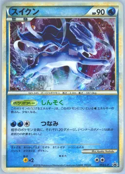 Suicune-Holo Shiny Pokemon Present Campaign #063