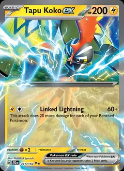 Tapu Koko ex card photo