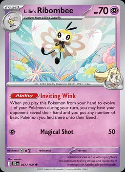 Lillie's Ribombee card photo