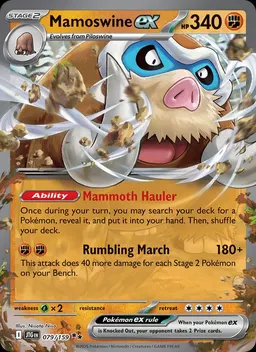 Mamoswine ex card photo