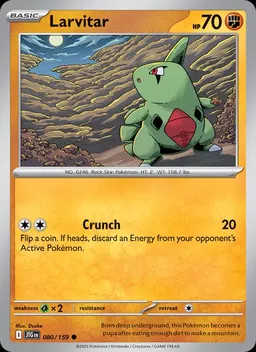Larvitar #80