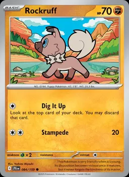 Rockruff #84
