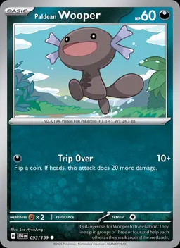 Paldean Wooper #93