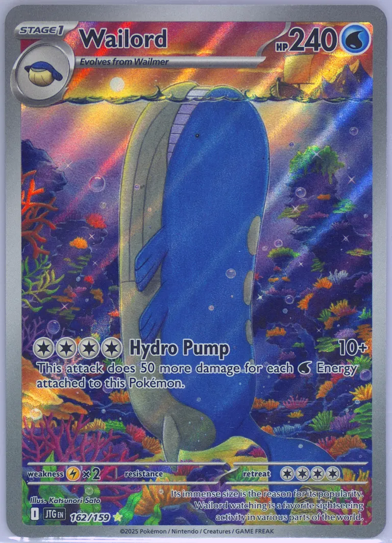 Wailord card photo