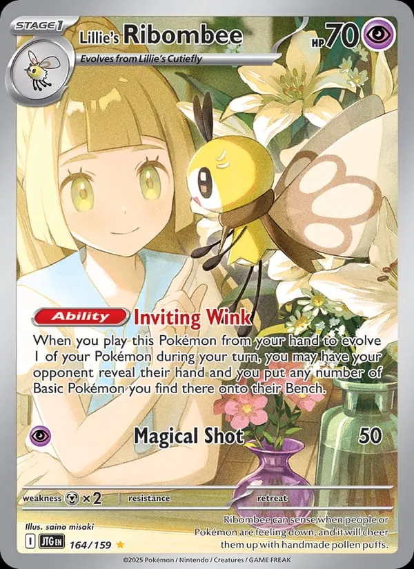 Lillie's Ribombee card photo