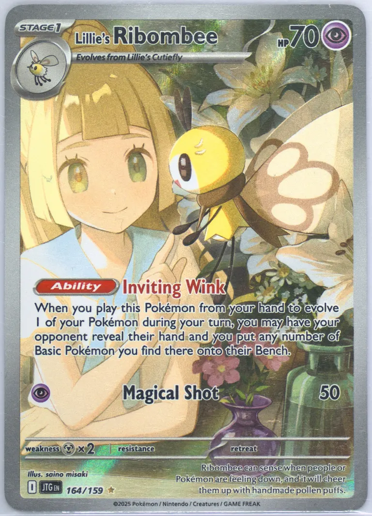 Lillie's Ribombee card photo