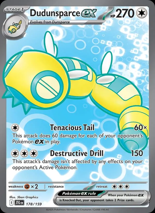 Dudunsparce ex card photo