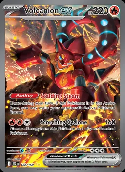 Volcanion ex card photo