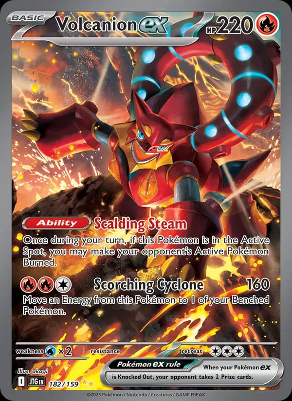 Volcanion ex card photo